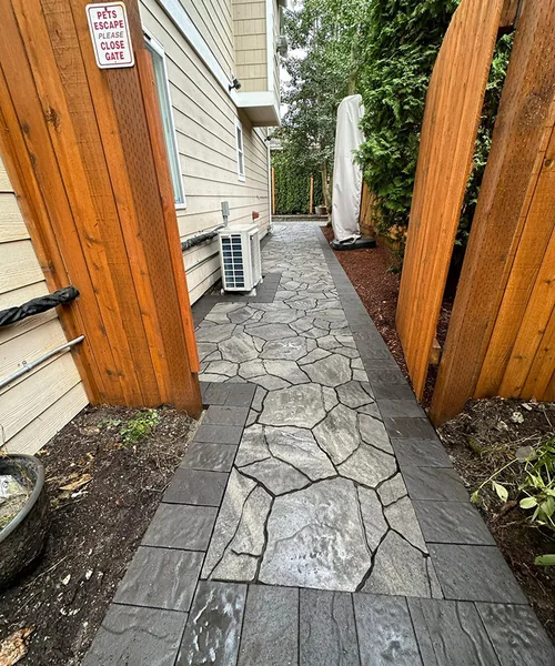 Retaining Wall, Steps, Paver Patio & Walkway in Edmonds 